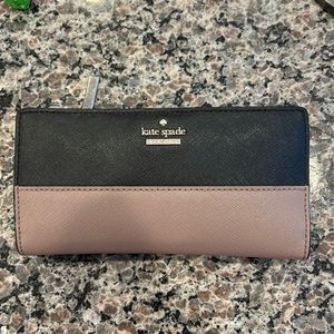 Kate spade wallet staci colorblock large slim bifold wallet.